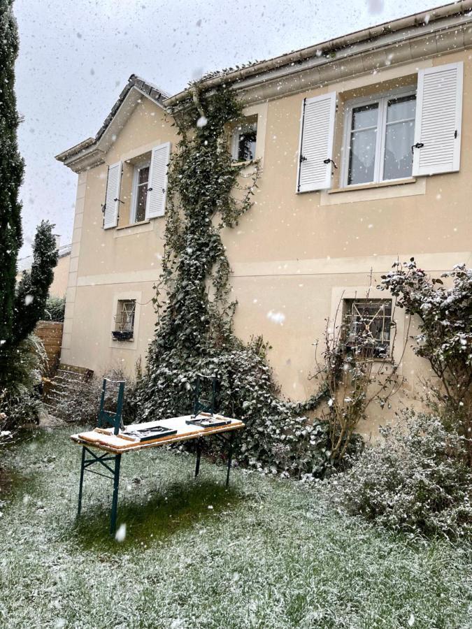 Ca Dei Figli, Charmante Maison De Ville. Bailly-Romainvilliers Exteriör bild